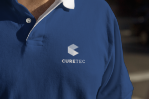 Branding Curetec auf Poloshirt