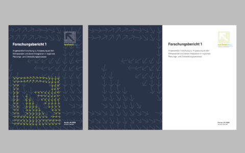 Green Marketing Corporate Design Nordwest 2050 Titel & Innenteil Forschungsbericht