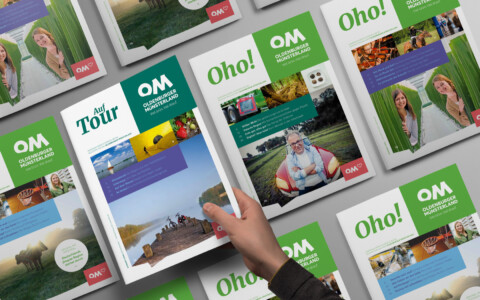 Corporate Publishing mit Storytelling – Titel des Oho Magazin der Region Oldenburger Münsterland