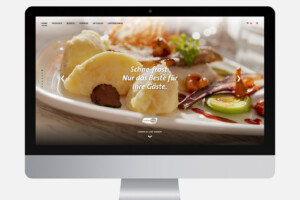 Ui Webdesign Startseite – Digital Marketing für die Food Branche