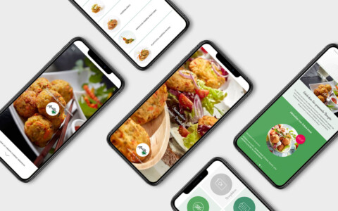 Responsives Kacheldesign Website Avita – Digital Marketing für die Food Branche